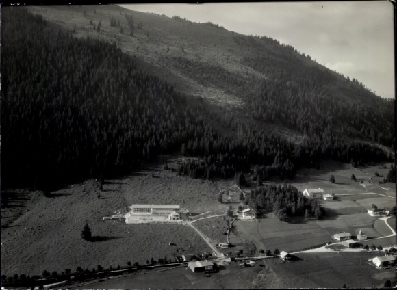 Postcard Oberjoch Bad Hindelang in the Oberallgäu, aerial photograph