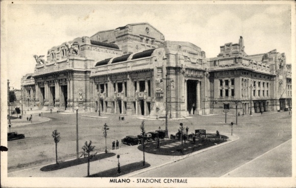 Ansichtkaart Milano Milaan Lombardia, Stazione Centrale