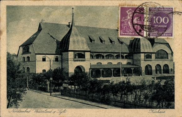 Ak Westerland auf Sylt, Kurhaus