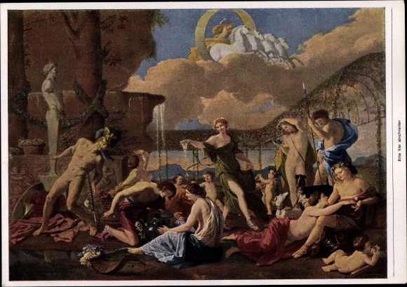 Collection picture The painting of the baroque, Nicolas Poussin, The realm of the flora
