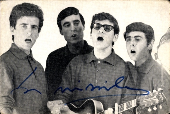 Autogrammkarte Band Les Missiles, Autogramm