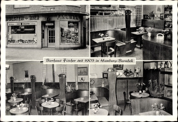 PC Hamburg Nord Barmbek, Bierhaus Fischer, Dehnhaide 2, interior view