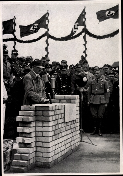 Zdjęcie zbiorowe Adolf Hitler, Wmurowanie kamienia węgielnego Adolf-Hitler-Koog, Kolekcja nr 15 Zdjęcie 81