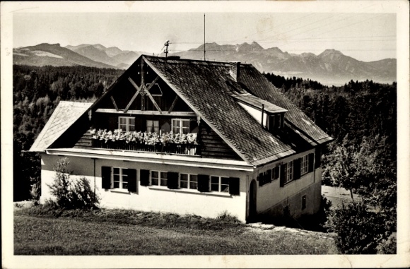 Postcard Achenmühle Rohrdorf am Inn Upper Bavaria, Mother's Home Gut Heft