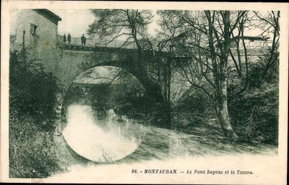 8 alte Ak Montauban Tarn et Garonne, diverse Ansichten