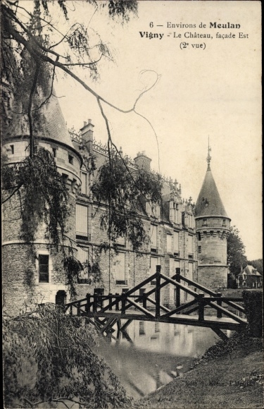 Ak Vigny Val d’Oise, Le Château