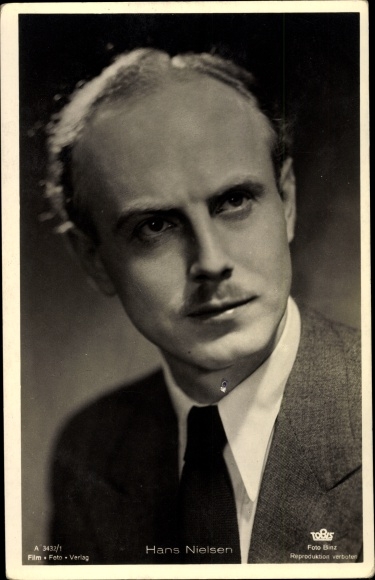 Ak Schauspieler Hans Nielsen