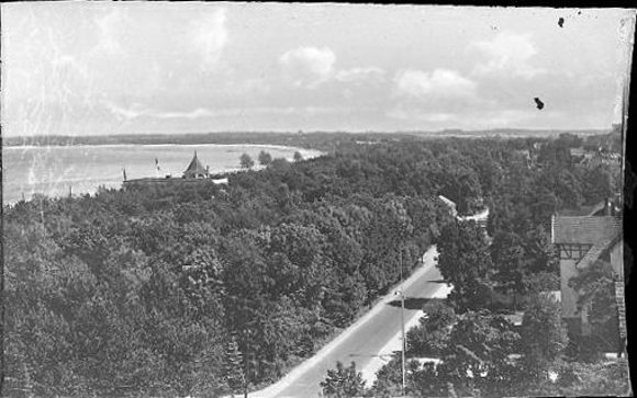 17 Negative Timmendorfer Strand, Kurhaus, Strand, von oben