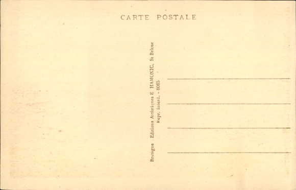 Postcard Île de Bréhat Côtes d'Armor, Le Phare du Paon