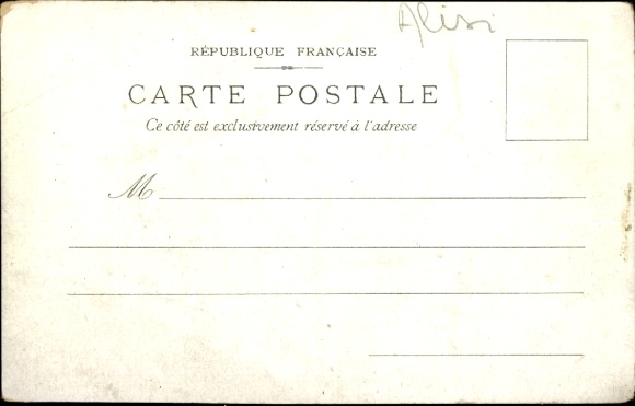 Artists Postcard d'Alisi, Hugo, Domrémy la Pucelle Vosges, Maison de Jeanne d'Arc, Chemin de Fer de L'Est