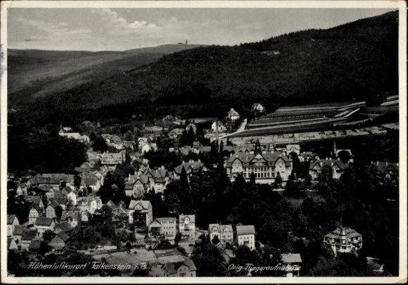 Postcard Falkenstein Königstein im Taunus, Hotel Frankfurter Hof, general view