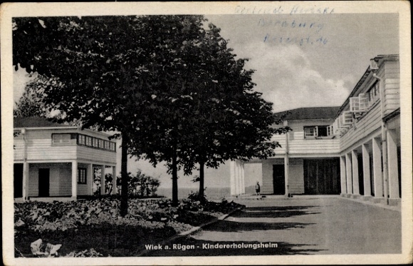 Ak Wiek op Rügen, Kindertehuis, Huis 19