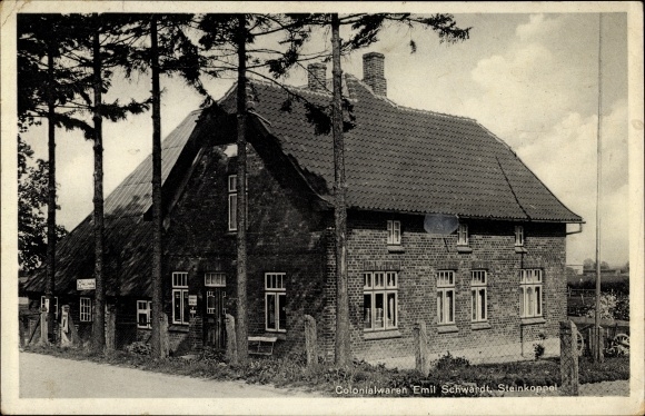 Ak Steinkoppel Mönkhagen in Schleswig Holstein