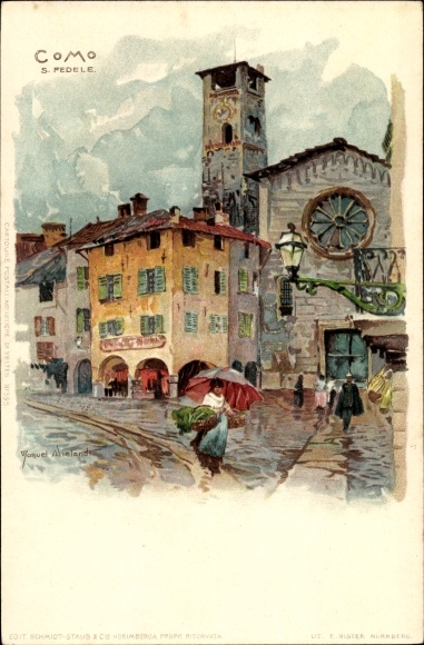 Artysta lito Wielandt, M., Como Lombardia, San Fedele