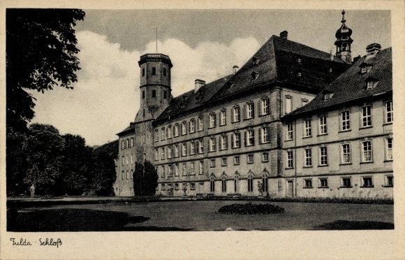 Ak Fulda in Hessen, Kasteel