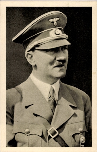 KP Führer i kanclerz Rzeszy Adolf Hitler, portret w mundurze