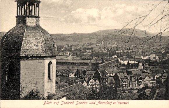 KP Bad Sooden Allendorf an der Werra Hessen, widok częściowy