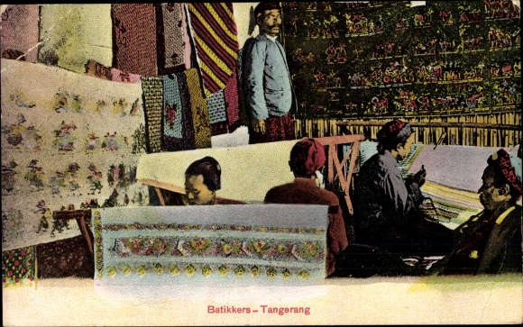 Postcard Tangerang Indonesian, Battikers