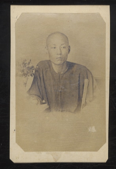 China Original Photograph - August Sachtler, around 1864 - Penang, young Chinese