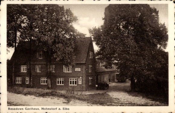 Ak Hohnstorf an der Elbe, Basedows Gasthaus