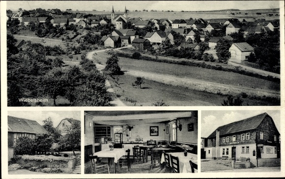 KP Wiebelsheim am Rhein Hunsrück, dalekie ujęcie, zajazd