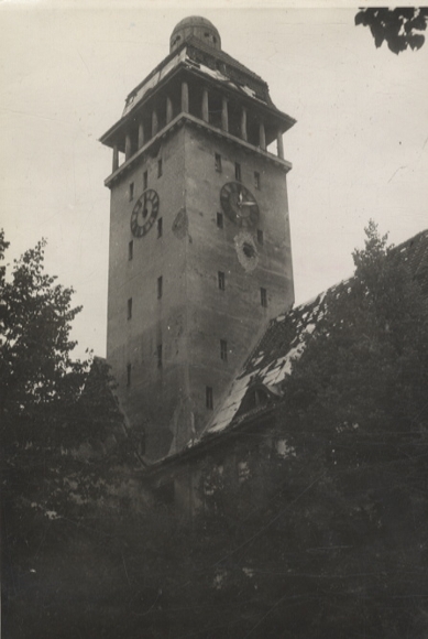 Original Foto Berlin-Wilmersdorf, Kranzer Straße, Kleist-Schule, um 1946, ca. 12 x 17 cm