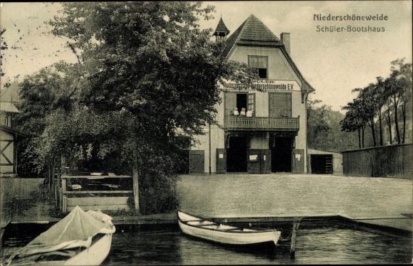 PC Berlin Treptow Niederschoeneweide, student boat house