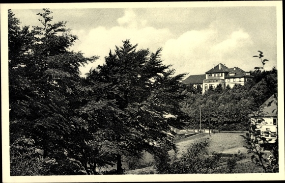 Ak Bredenscheid Stüter Hattingen an der Ruhr, Haus Friede, Erholungsheim