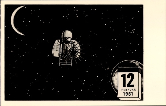 Ak-sonde wordt gebracht door een Spoetnik op weg naar Venus 12 02 1961, ruimtevaart
