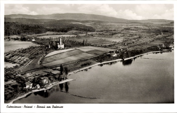 PC Birnau Uhldingen Mühlhofen on Lake Constance, aerial photo, Cistercian Priory
