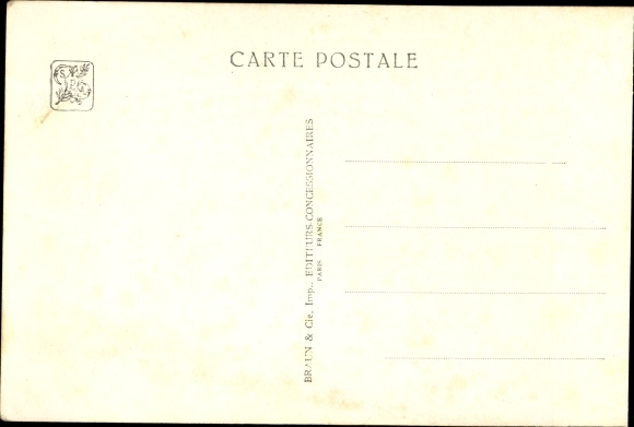Postcard Paris, International Colonial Exhibition 1931, Portuguese Section
