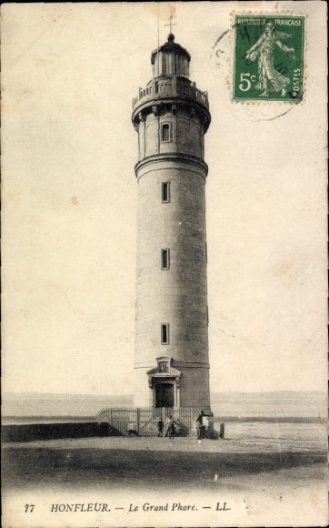 Postcard Honfleur Calvados, La grand Phare