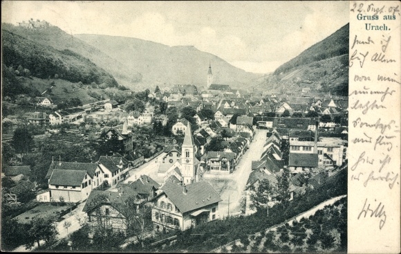 PC Bad Urach in the Swabian Alb, general view