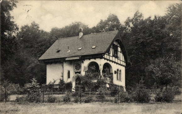 Ak Höningen Altleiningen in der Pfalz, Villa