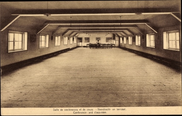 Postcard Bruxelles Brüssel, Société Anonyme Flandria, Conference and course room