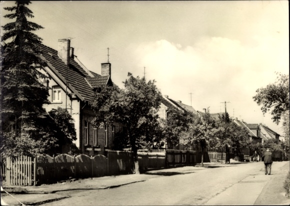 Postcard Benndorf in Saxony Anhalt, Ernst Thälmann Strasse