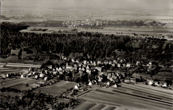 Ak Börstingen Starzach Baden Württemberg, luchtfoto