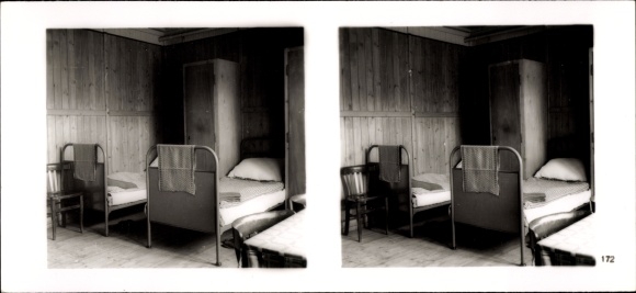 Stereo Raumbild Foto NS-Musterbetriebe 1937-38 Nr. 482 III/172 Bauunternehmung Stahlschmidt Meppen