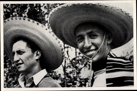 Collection picture Olympic Games 1936, Mexican basketball players