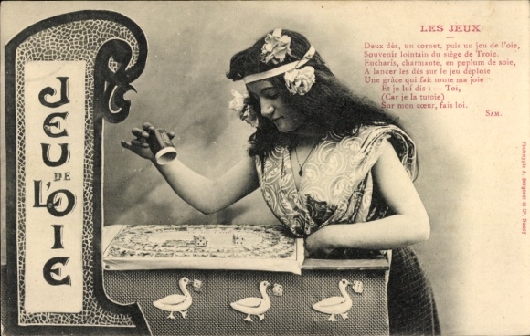 KP Les Jeux, Jeu de l'Oie, gra planszowa, gęsi