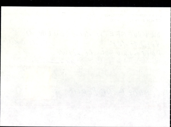 Michel No. 1305 on credit note, payment slip