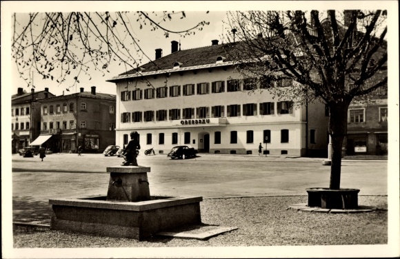 Postcard Holzkirchen in Oberbayern, Hotel Gasthof Oberbräu