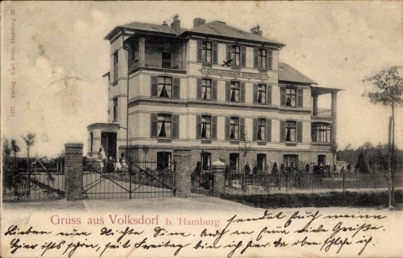 Ak Hamburg Wandsbek Volksdorf, rusthuis Bethanien