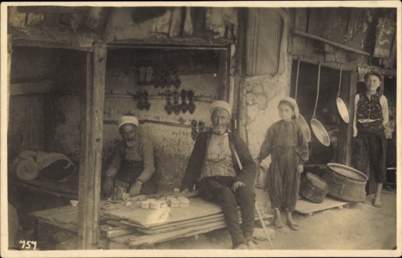 Photo Postcard Unknown place, dealer