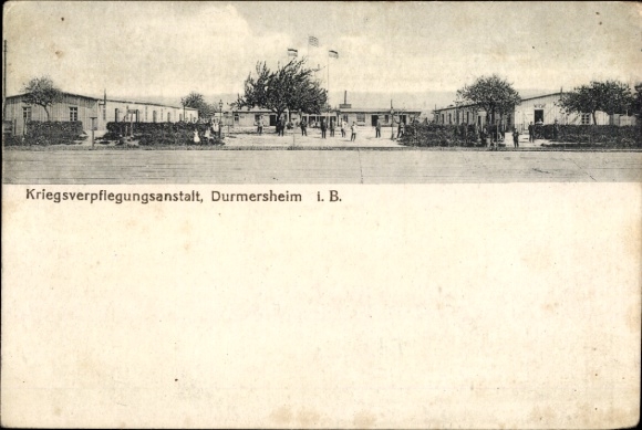 KP Durmersheim w Baden, ośrodek racji wojennych