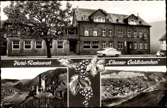 KP Ellenz Mosel, Hotel Restaurant Ellenzer Goldbäumchen, własność Weber Friedrichs