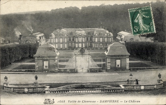 Ak Dampierre en Yvelines, Schloss, Vallée de Chevreuse