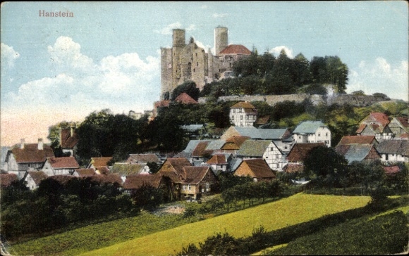 KP Rimbach Bornhagen w Eichsfeld, zamek Hanstein