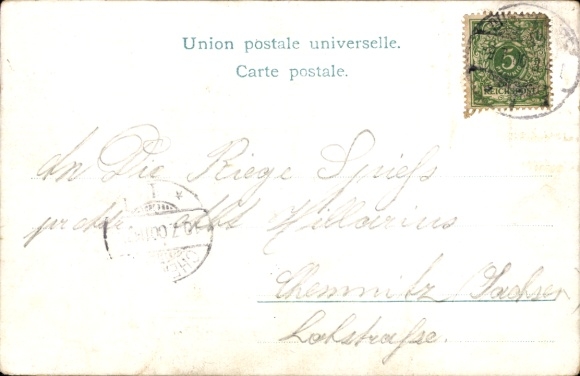 Postcard Original Tyrolean Concert Singers Society Alpenveilchen, Cond. Joseph Reinstadler
