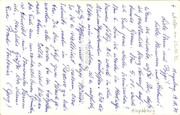 Postcard Huy am Harz, Huysburg